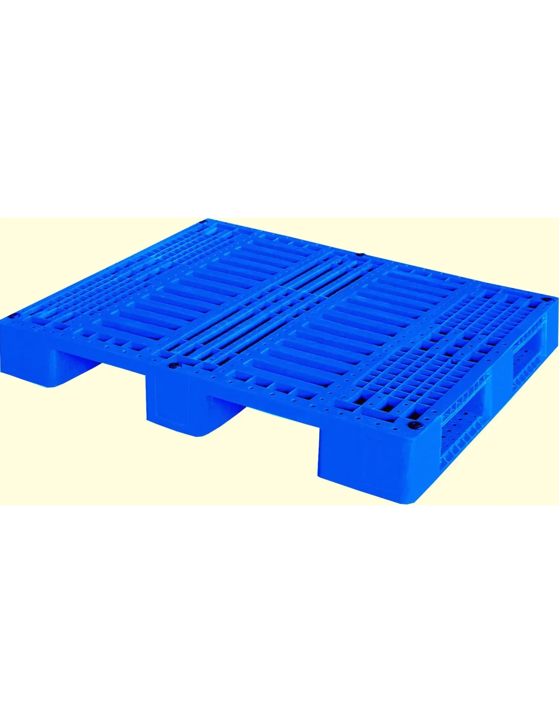 Plastic Pallet 120 x100 x15 CM BLUE COLOR - IRN