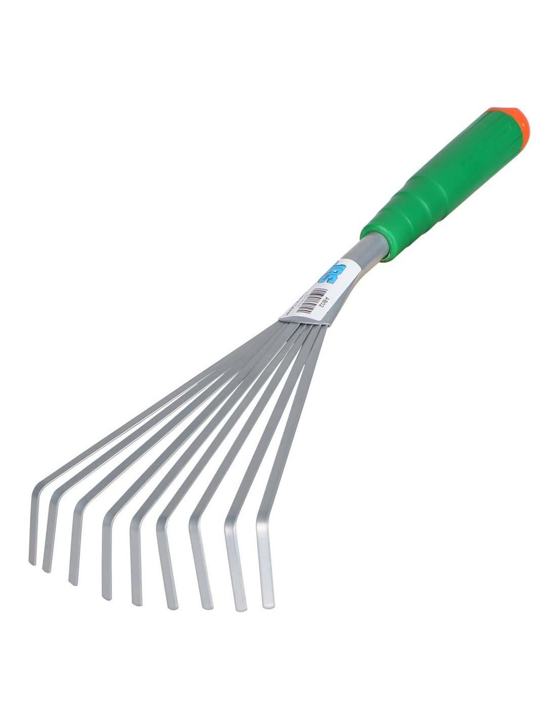 AB02 FIBERGLASS HANDLE GARDEN HAND RAKE 9T