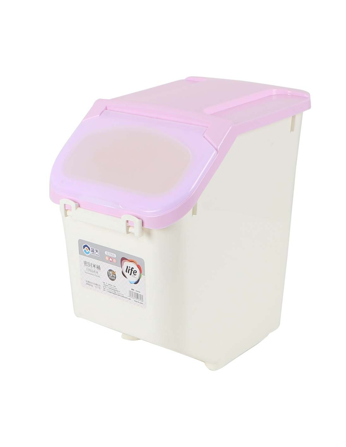 LARGE PLASTIC STORAGE CONTAINER WITH LID