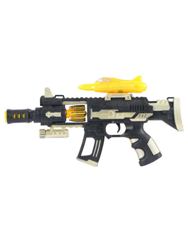 2010-4 BATTERY OPERATED KIDS TOY GUN 37*19CM