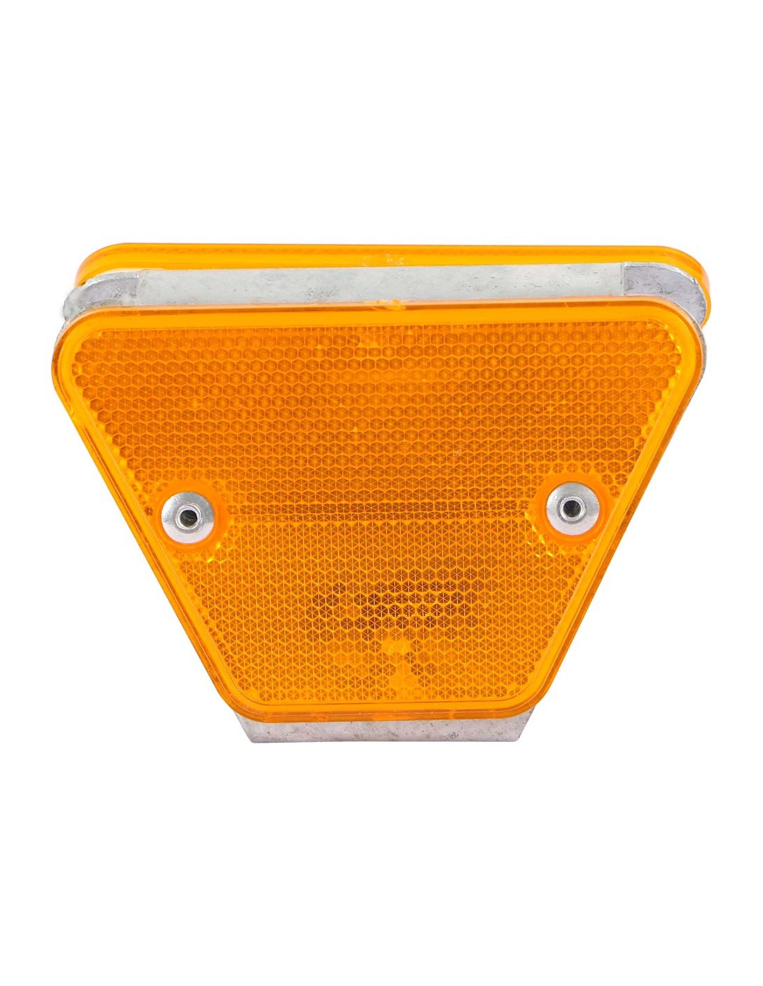 YFRCS2 TRAPEZOID TYPE ONE SIDE REFLECTOR YELLOW