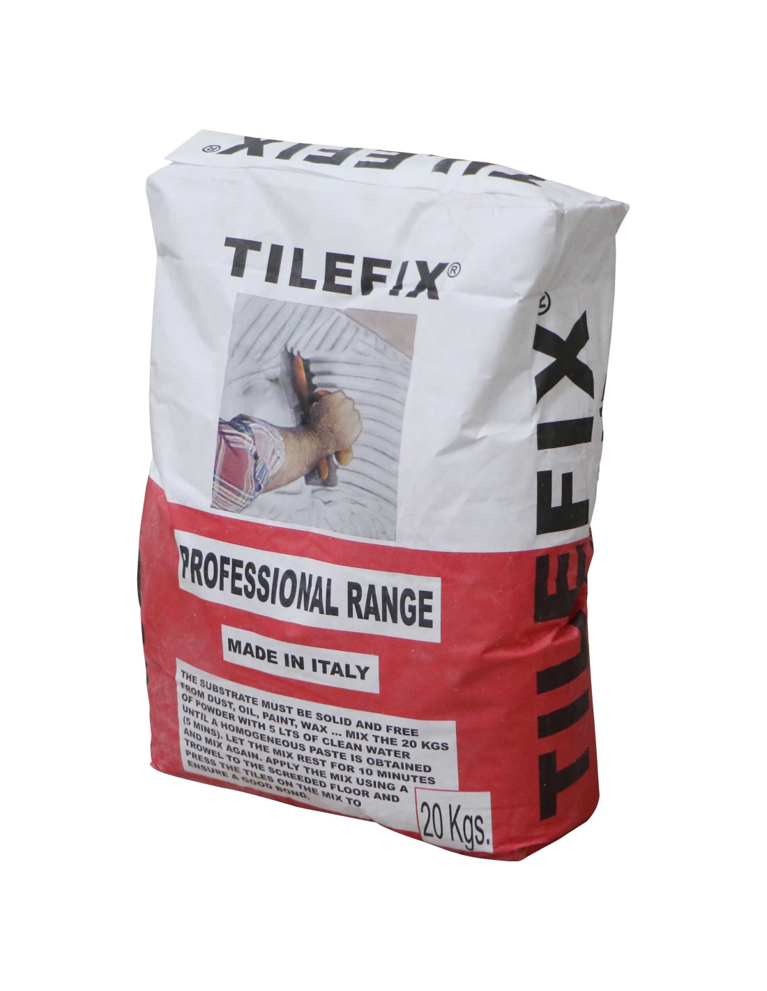 TILE FIX GLUE POWDER WHITE 20 KG