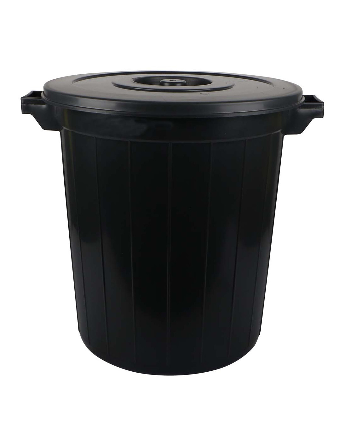 STORAGE DRUM WITH LID BLUE 50 LTR