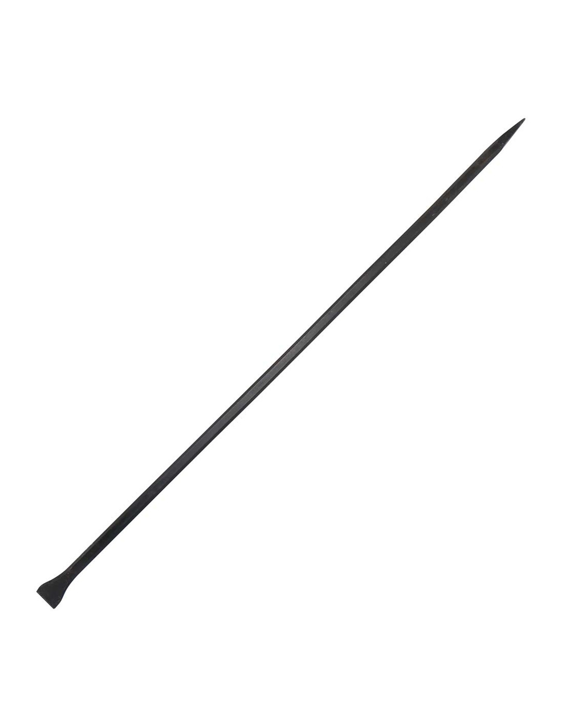 CROW BAR ONE END CHISEL 27 MM x 5 FT W/ BLACK PAINT