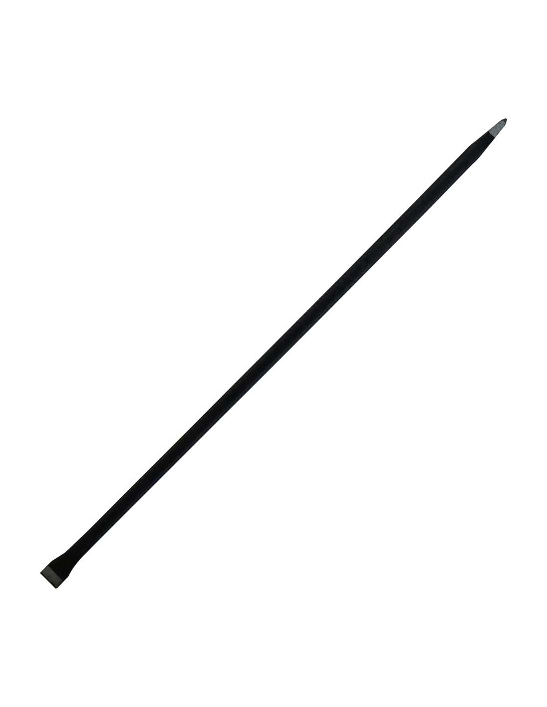 CROW BAR ONE END CHISEL 31 MM x 5 FT W/ BLACK PAINT