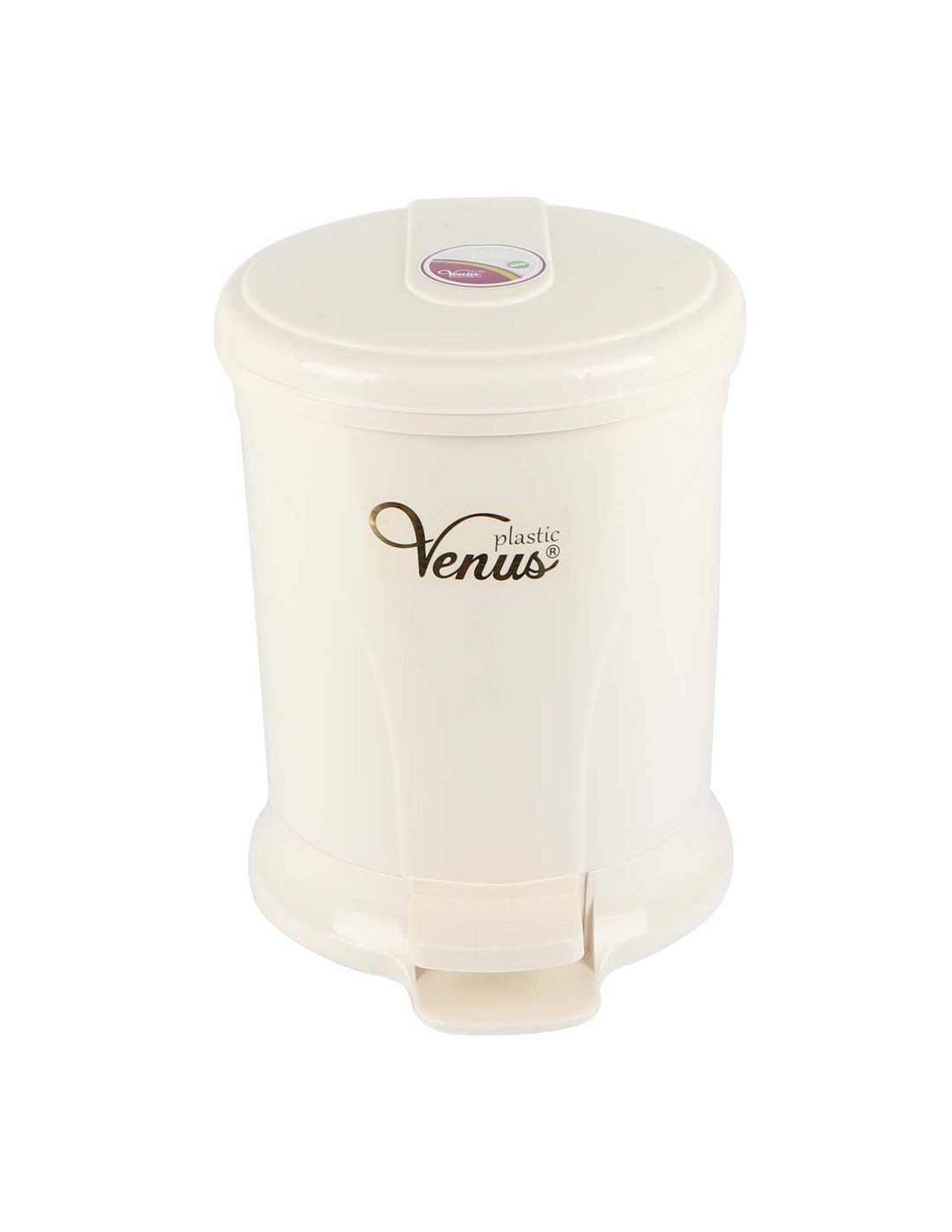 A 440 MEDIUM SIZE PLASTIC TRASH BIN WITH PEDAL