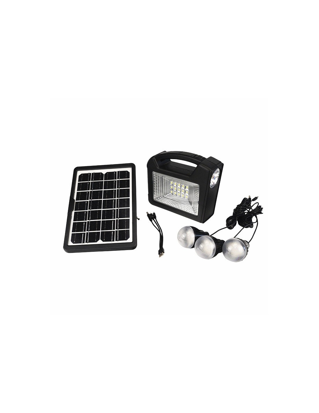 CL25 SOLAR LIGHT BUILT IN 10000 MA RECHARGEABLE LITHIUM BATTERY WITH