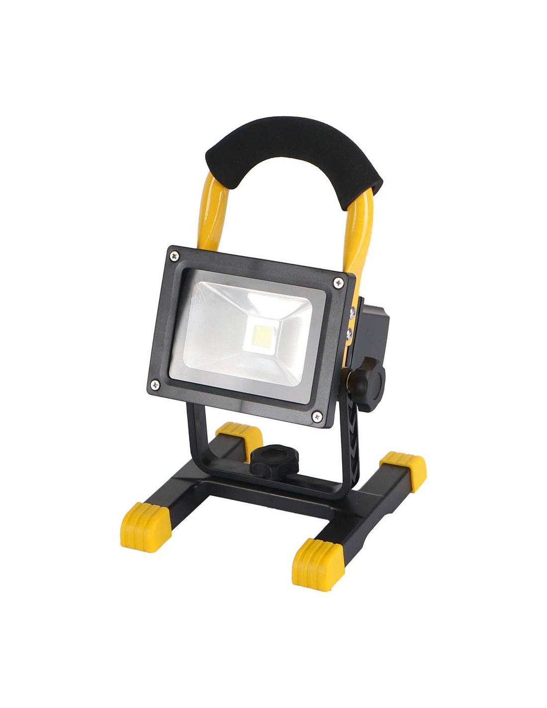 PORTABLE SOLAR LED WORKLIGHT SOLAR DUAL USB 10W