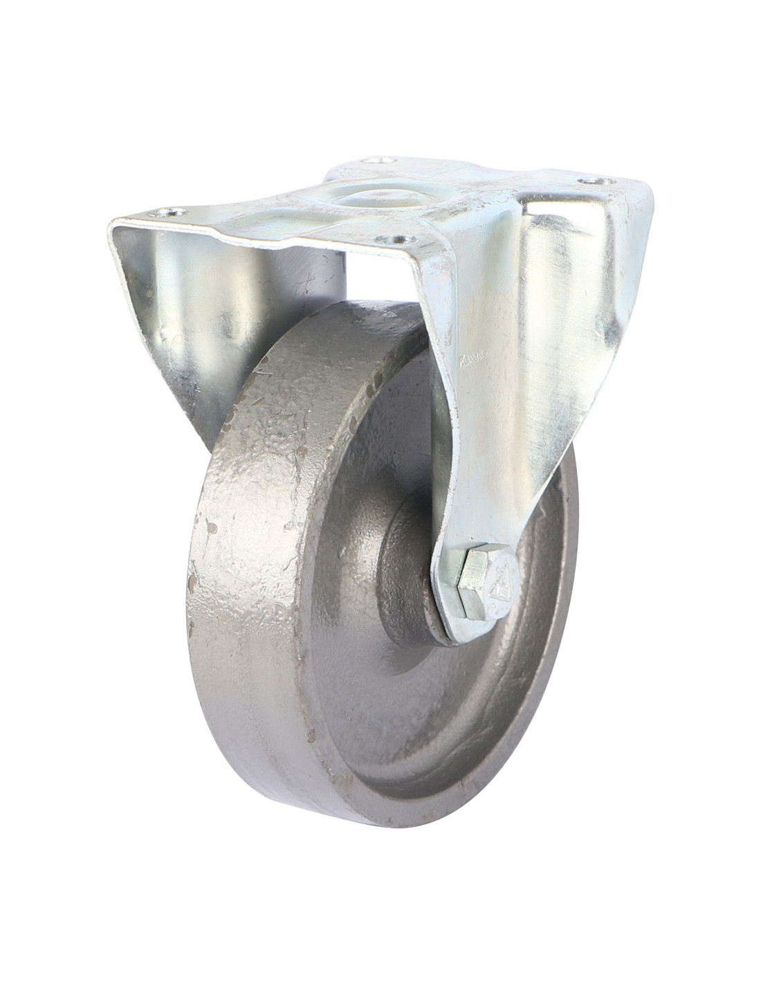 TROLLEY CASTOR 6" FIXED H.D RG/F/C/150/R