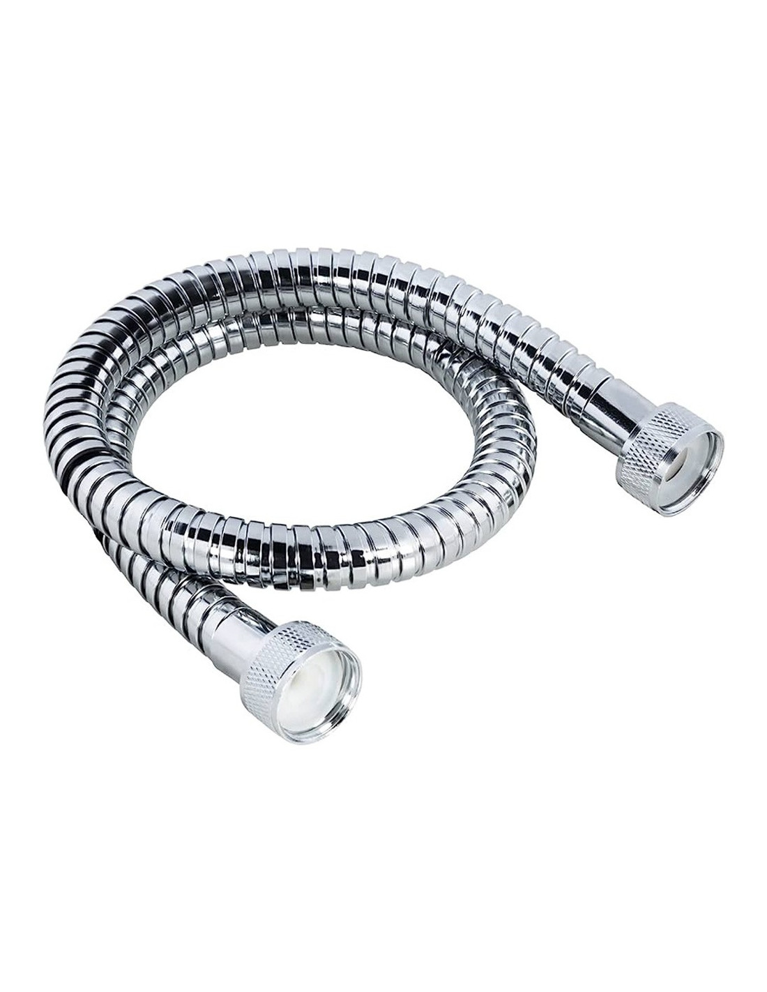 FLEXIBLE CHROME CONNECTION PIPE 3/4" x 45 CM