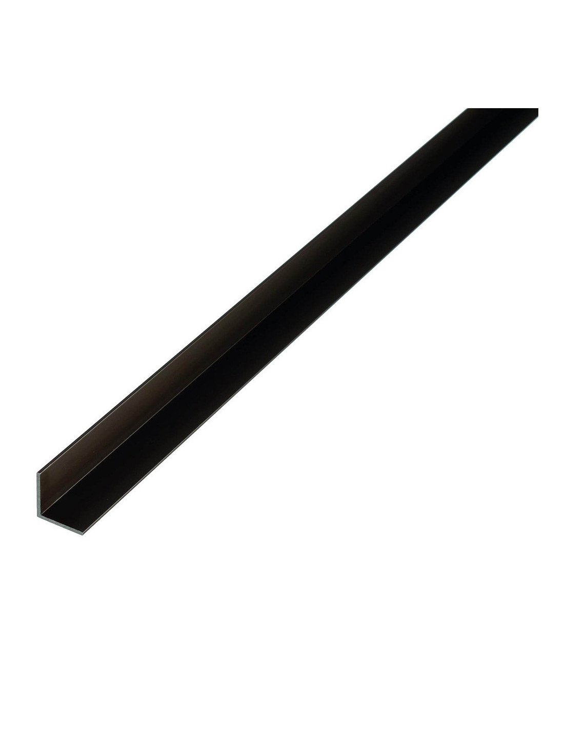 ALUMINIUM ANGLE TRIM BLACK 20 X 20 MM X 3MTR