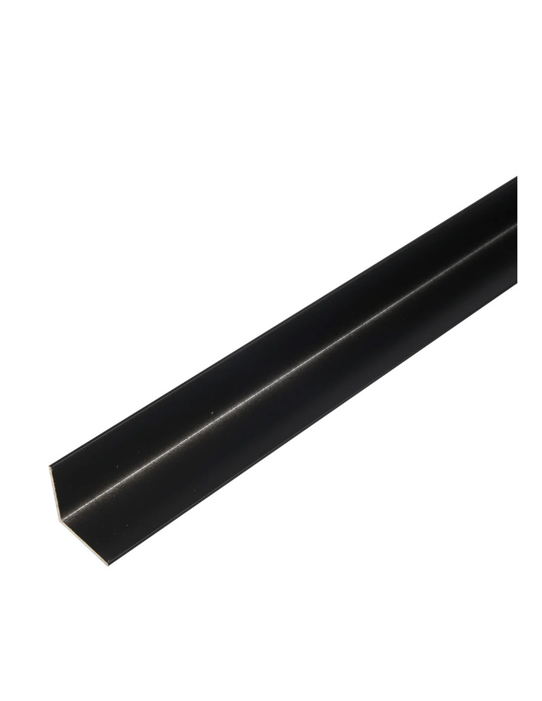 ALUMINIUM ANGLE TRIM BLACK 25 X 25 MM X 3 MTR