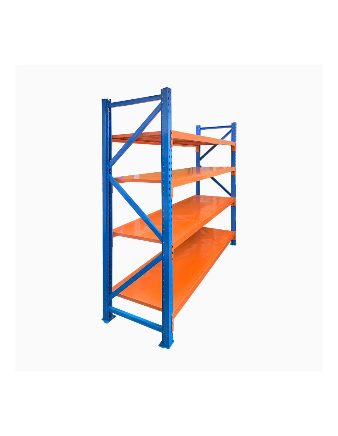 LONG SPAN SHELVING 194 × 60 × 300 CM 4 LEVEL L.D 0.6MM
