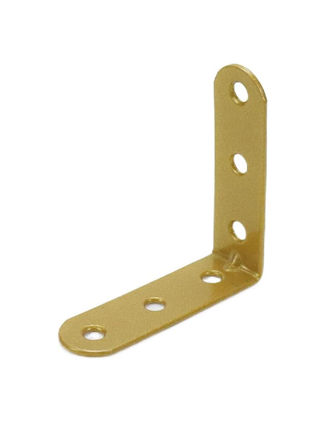 JM002 CORNER BRACKET YELLOW ROUND CORNER 80 x 80 x 19 x 2 MM