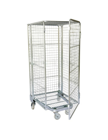 CAGE TROLLEY WITH HEAD COVER 700*820*1720MM