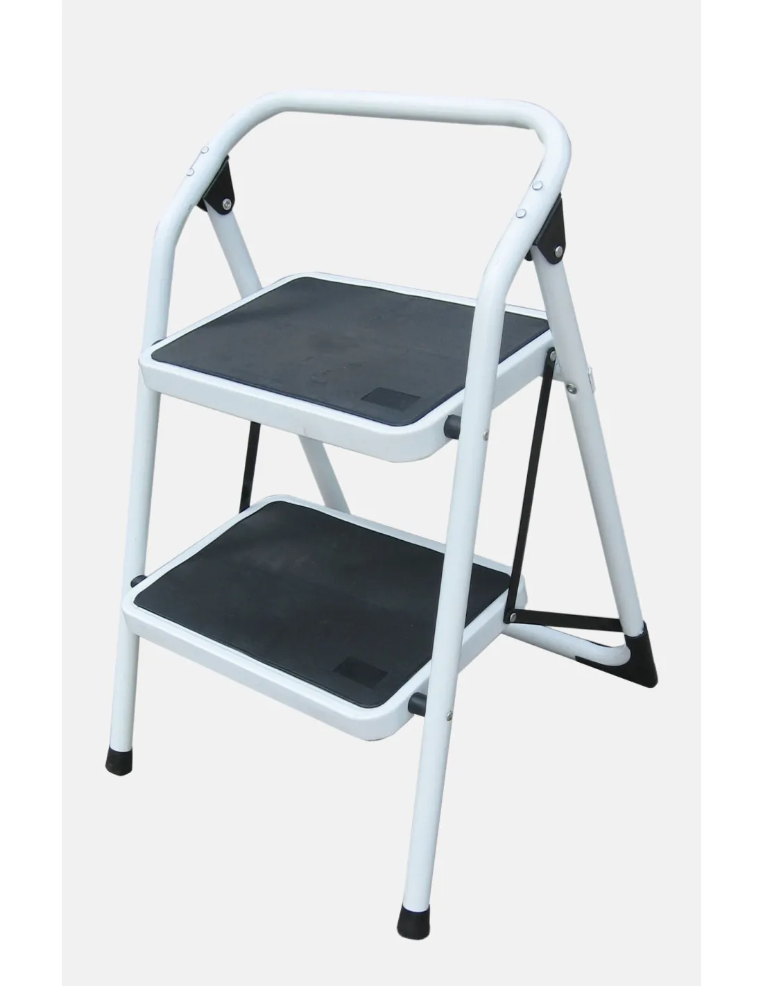 LY102 STEEL 2 STEPS STOOL WHITE
